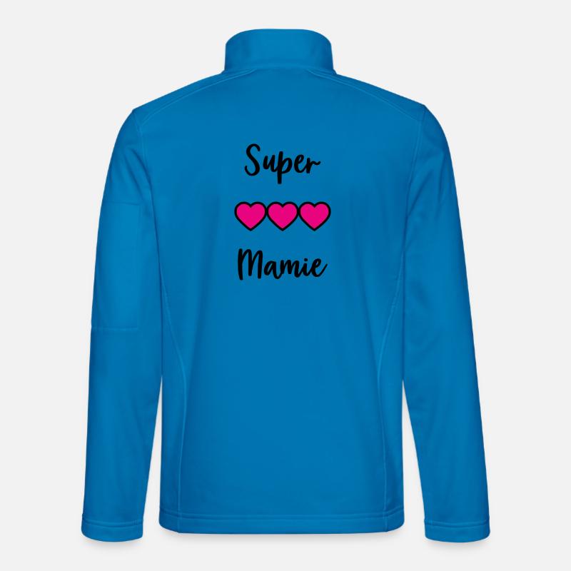 SUPER GRANNIA - Unisex Softshell Jacket - light blue