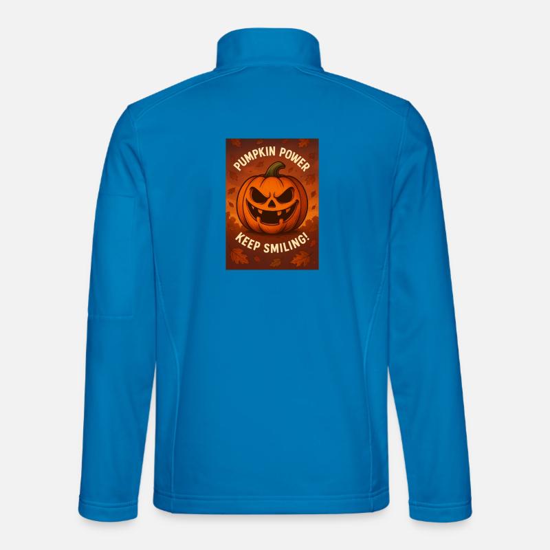 Halloween l - Unisex Softshelljacke - Lichtblau
