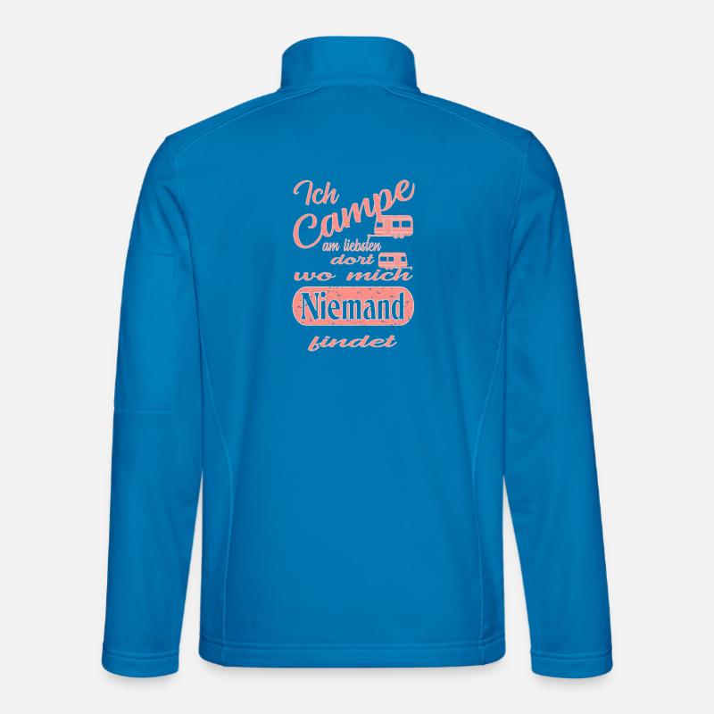 camp - Unisex Softshell Jacket - light blue