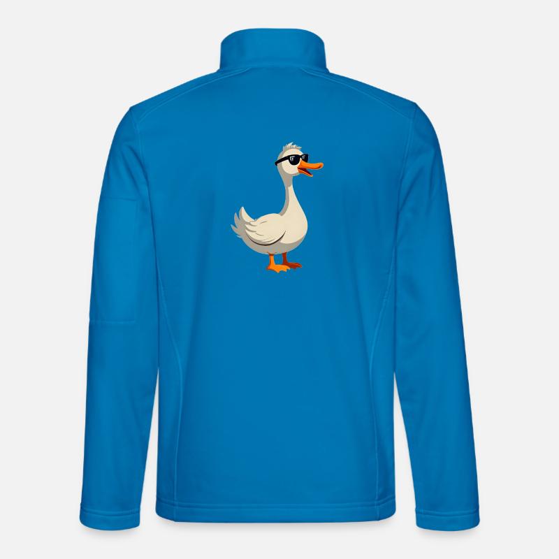 Coole Gans - Unisex Softshelljacke - Lichtblau