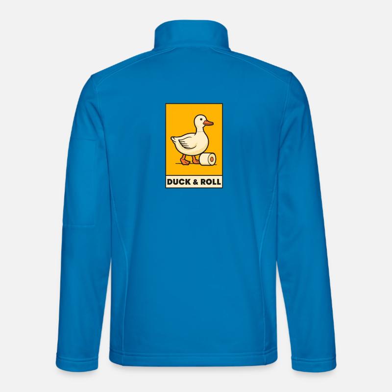 Duck & Roll - Unisex Softshelljacke - Lichtblau