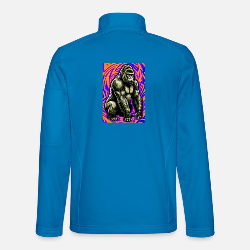 gorilla - Unisex Softshell Jacket - light blue