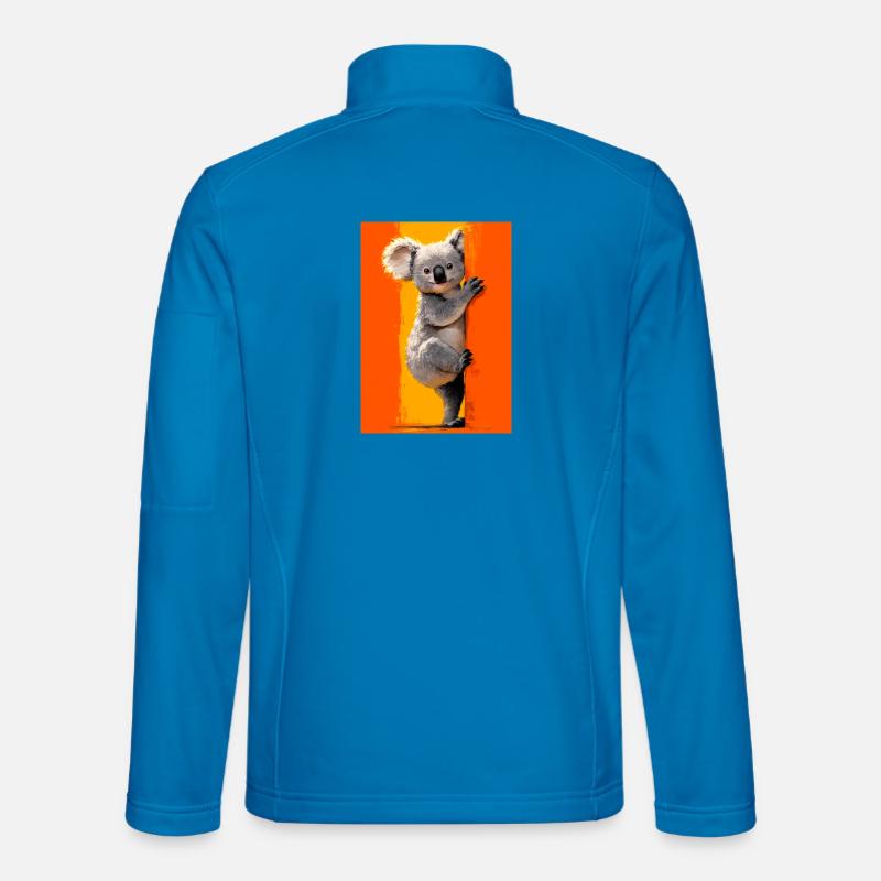 Koala - Unisex Softshelljacke - Lichtblau