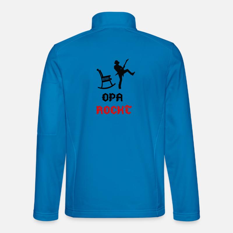 Großvater Opa Statement Alter Mann Alles Gute Unisex Softshelljacke