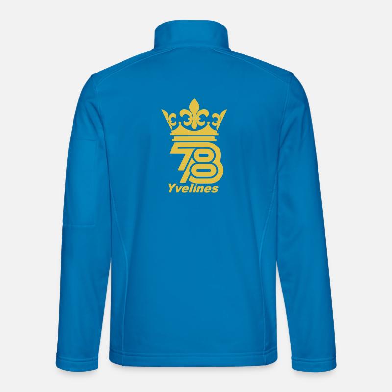 Yvelines - Unisex Softshelljacke - Lichtblau