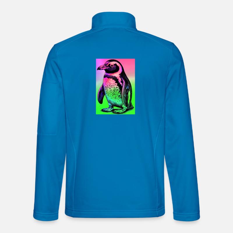 Pinguin - Unisex Softshelljacke - Lichtblau
