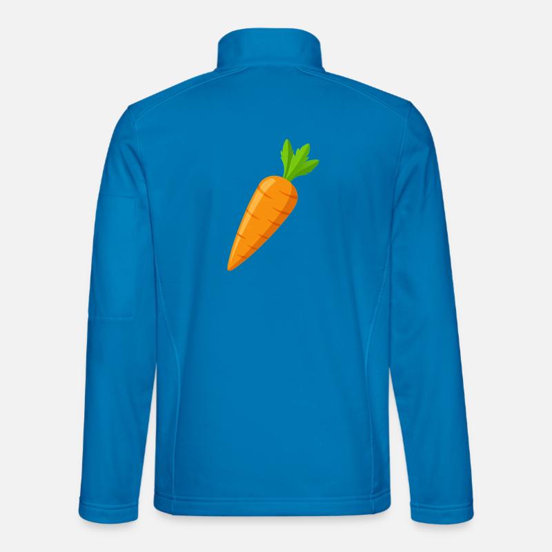 Karotte - Unisex Softshelljacke - Lichtblau