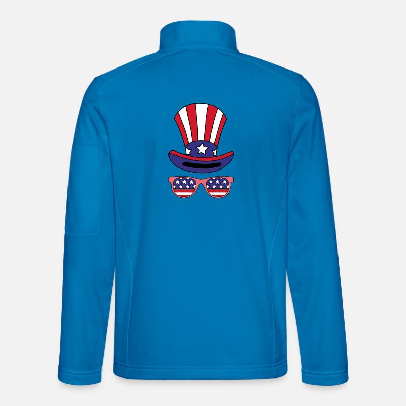 C'est l'Amérique ! Veste en tissu softshell Unisexe