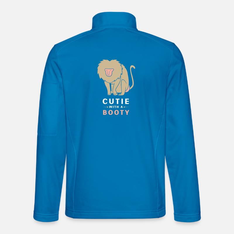 primate - Unisex Softshell Jacket - light blue