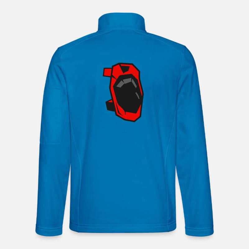 Motorcycle Knee Protector Protector Unisex Softshell Jacket