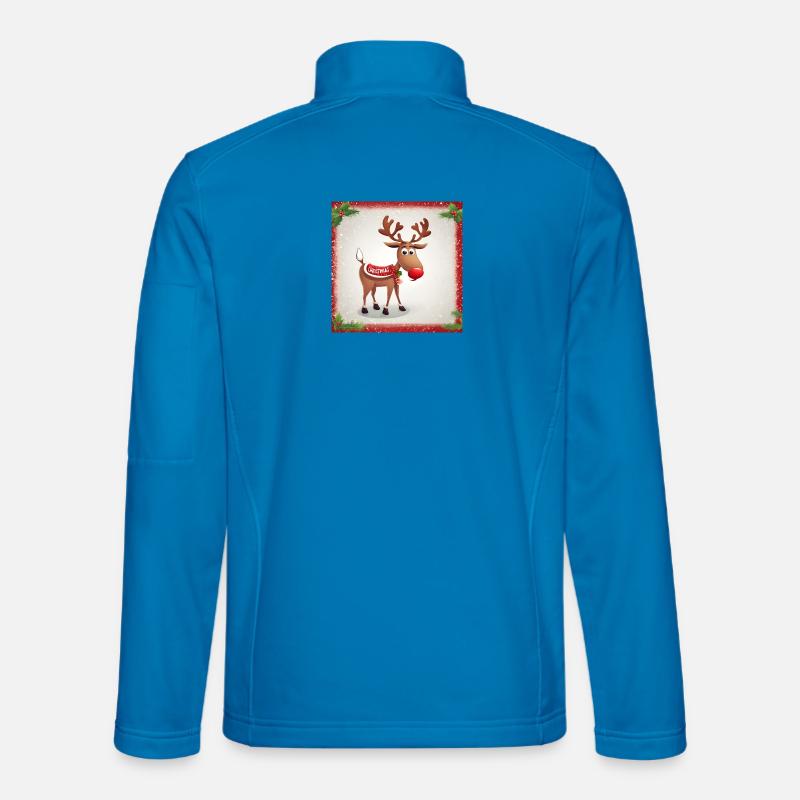 Reindeer Christmas - Unisex Softshell Jacket - light blue