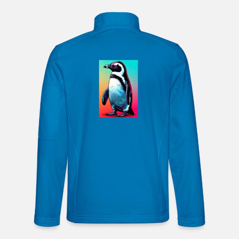 penguin - Unisex Softshell Jacket - light blue