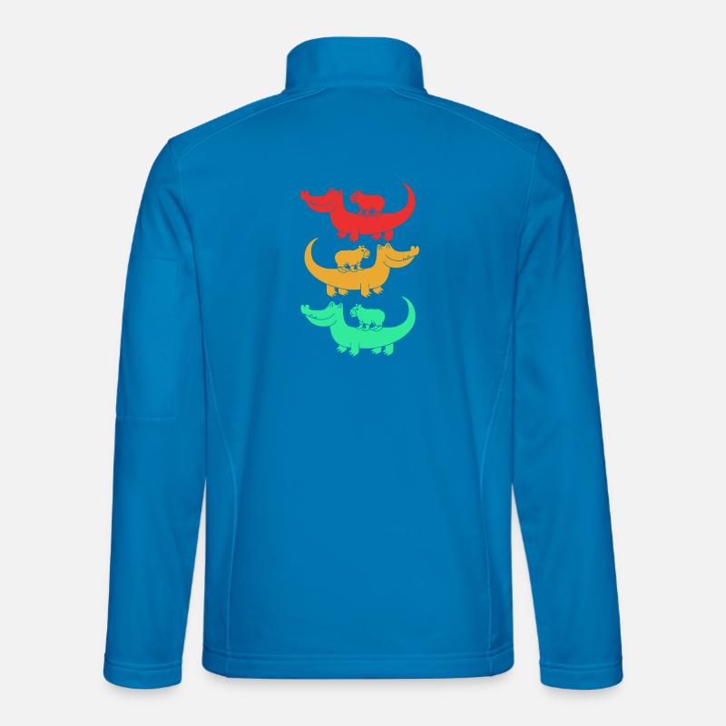 Capibara Capybara - Unisex Softshell Jacket - light blue