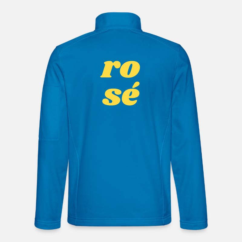 ro sé - Unisex Softshelljacke - Lichtblau