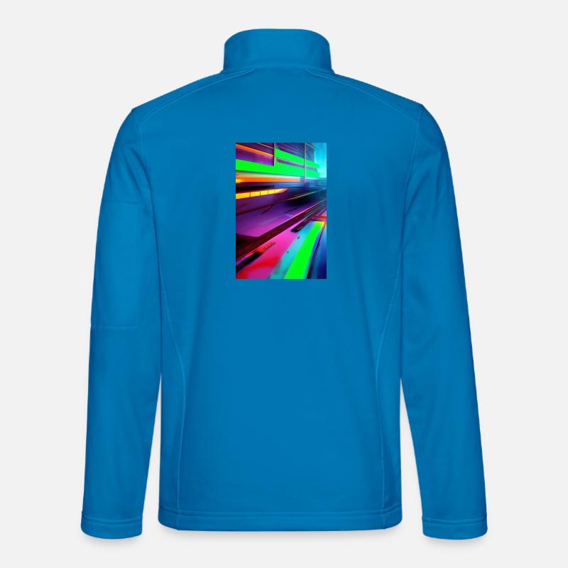 Patterns and shapes Unisex Softshell Jacket