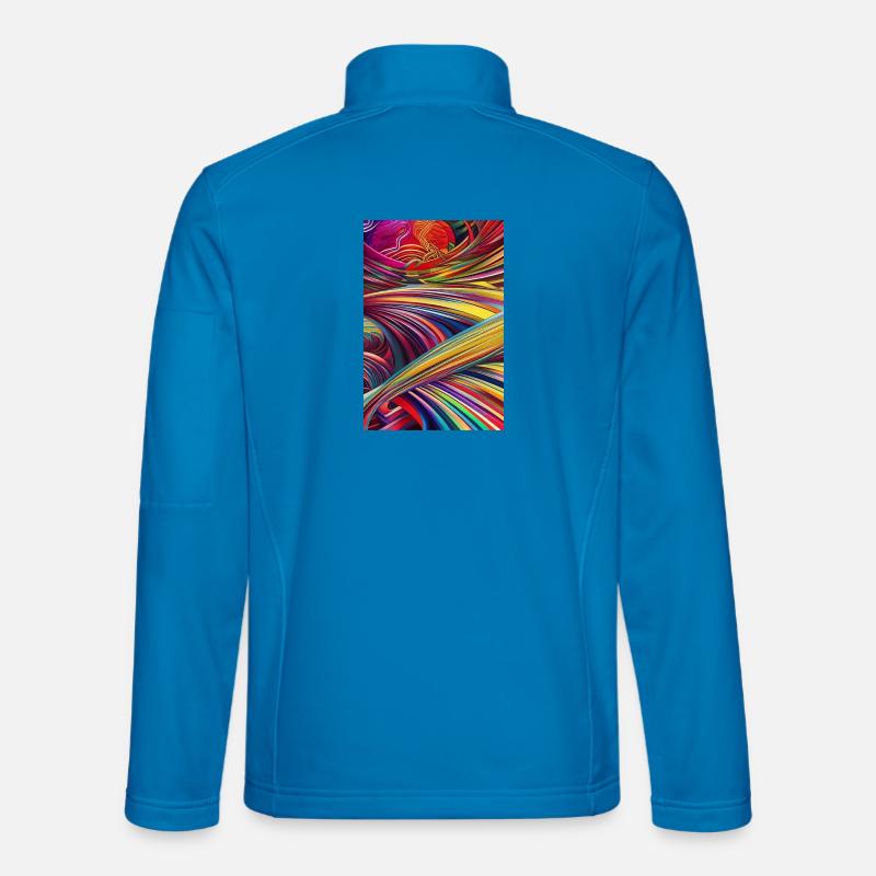 Abstrakte Kunst Unisex Softshelljacke