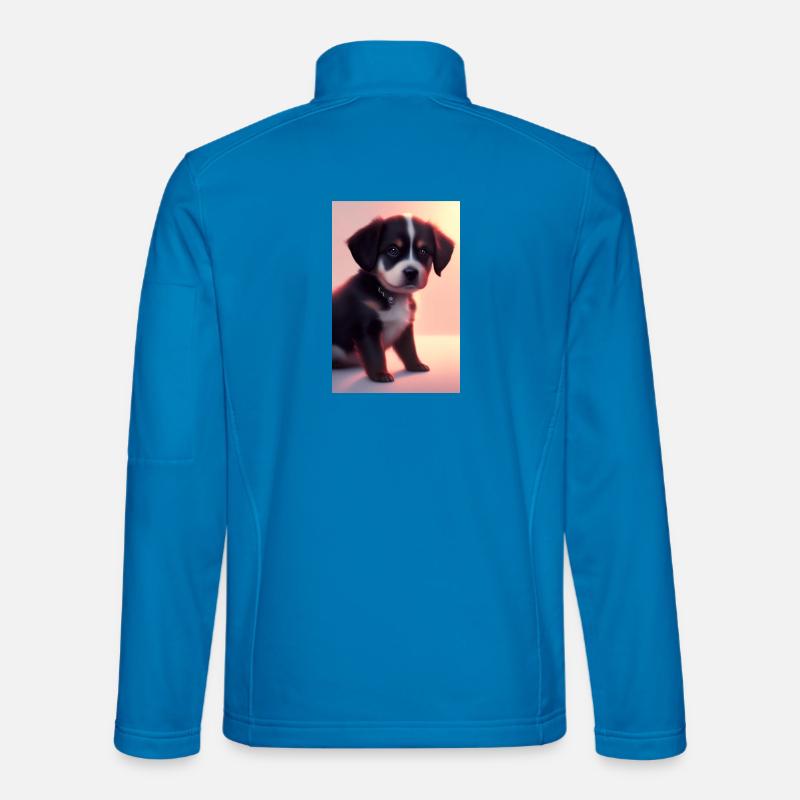 Baby Dog - Unisex Softshell Jacket - light blue