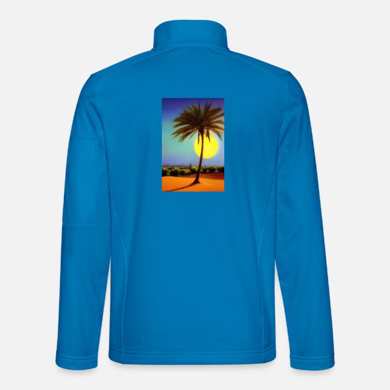 Arabian Desert - Unisex Softshell Jacket - light blue