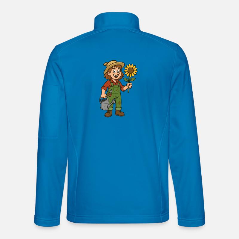 Gardener - Unisex Softshell Jacket - light blue