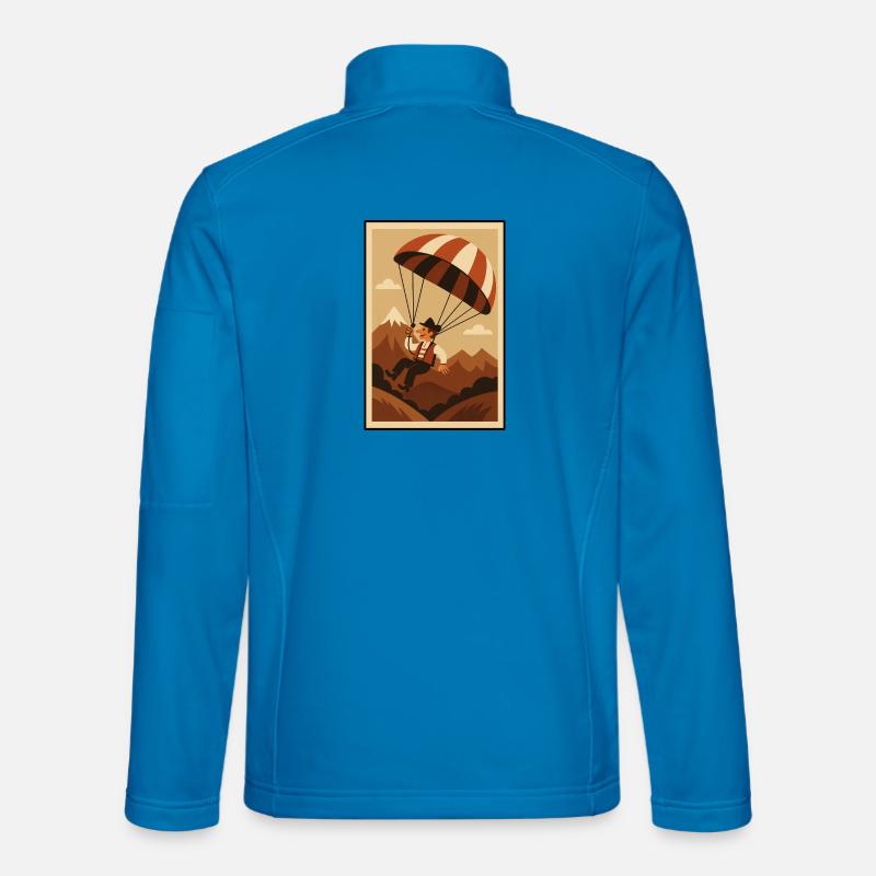 paraglider Unisex Softshell Jacket