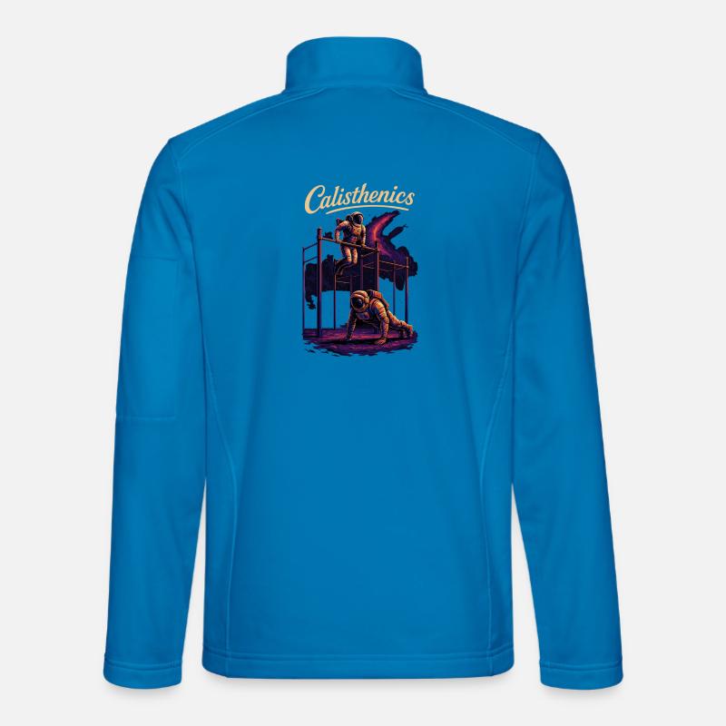 Calisthenics Astronaut Dips Push-ups Gift Unisex Softshell Jacket