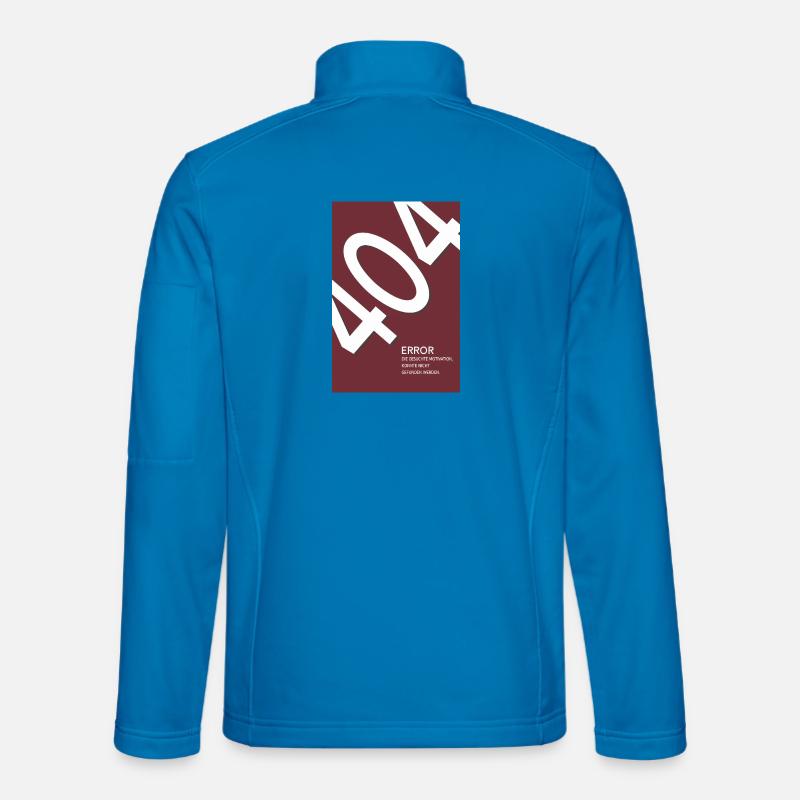 Error 404 Motivation Not Found Unisex Softshell Jacket
