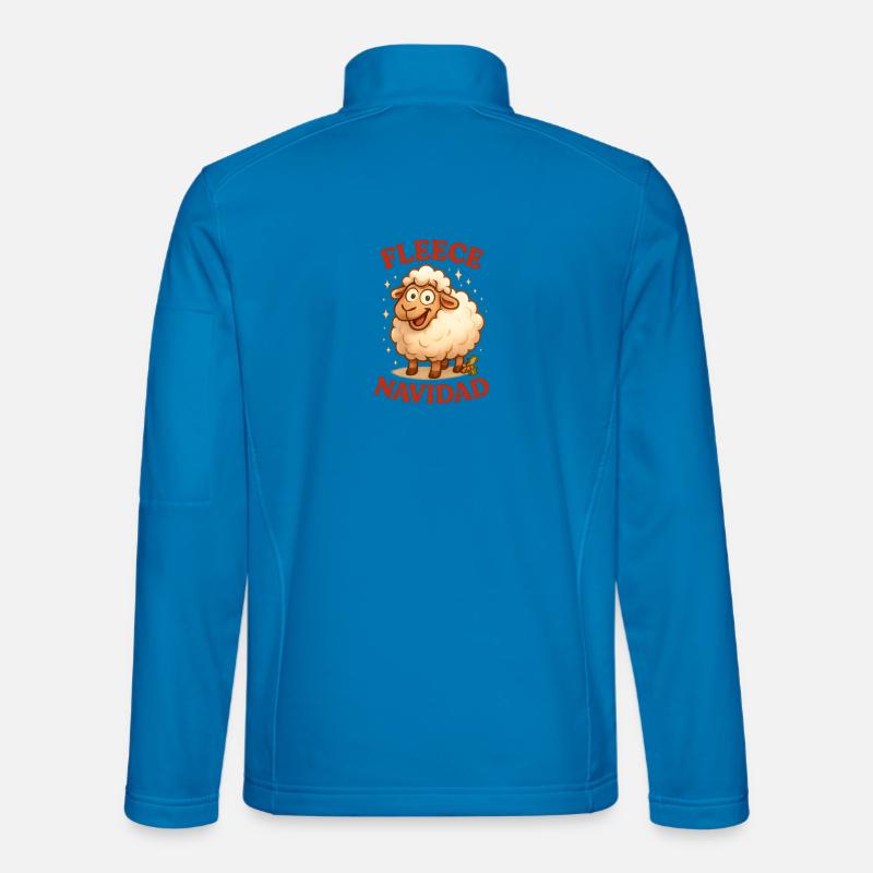 Fleece Navidad - Unisex Softshell Jacket - light blue