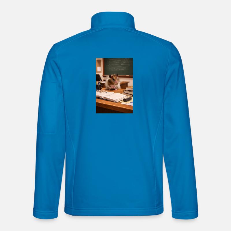 Chico 11: Professor - Unisex Softshelljacke - Lichtblau