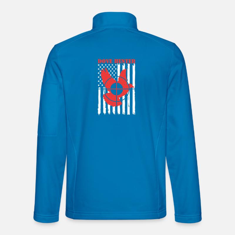 Pigeon Pigeon Hunt - Unisex Softshell Jacket - light blue