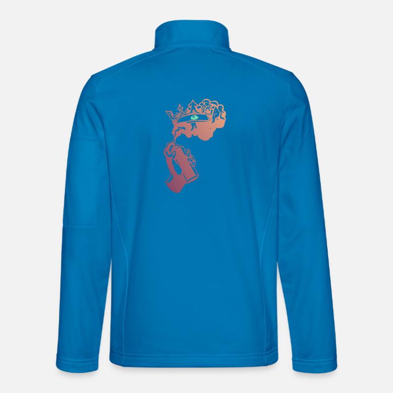 Royal Vape Mist - Unisex Softshelljacke - Lichtblau