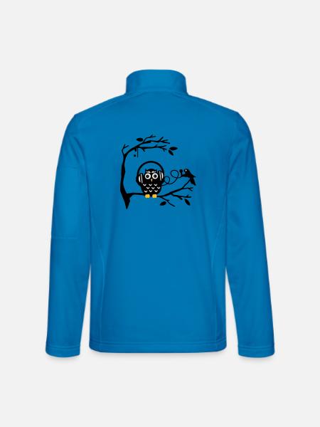 musikgenuss - Unisex Softshelljacke - Lichtblau