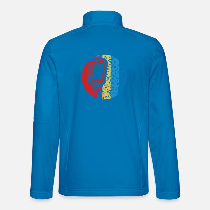 Microphone - Singer Unisex Softshell Jacket
