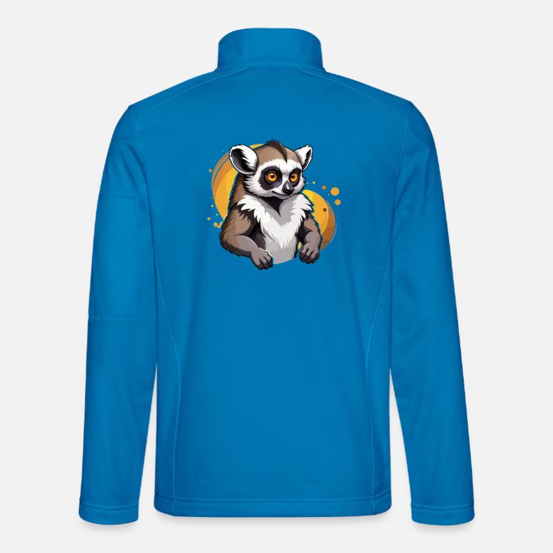 Strong Lemur - Unisex Softshell Jacket - light blue