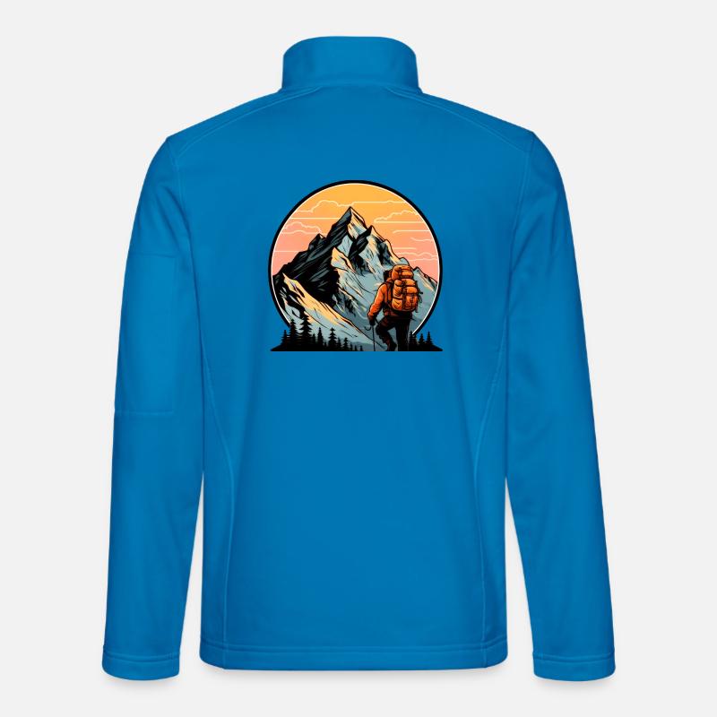 Mountaineer - Unisex Softshell Jacket - light blue