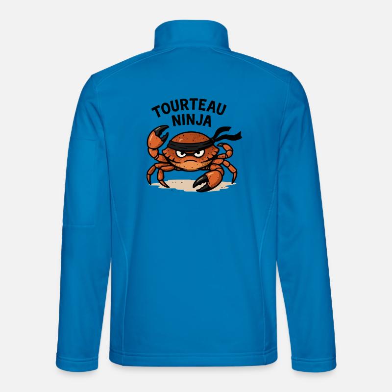 Ninja Crab Unisex Softshell Jacket