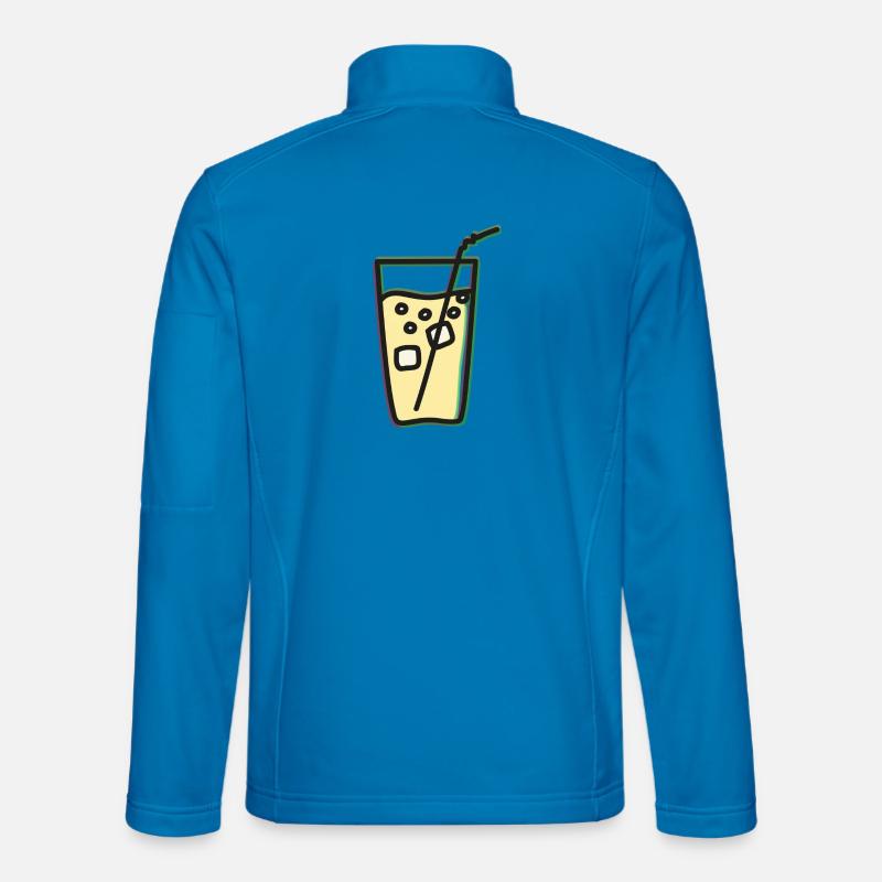 Refreshing lemonade / juice / juice - RGB - Unisex Softshell Jacket - light blue