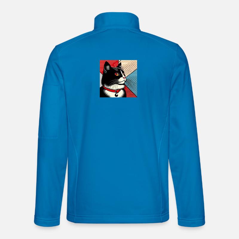 Kat 1 3 - Unisex Softshelljacke - Lichtblau