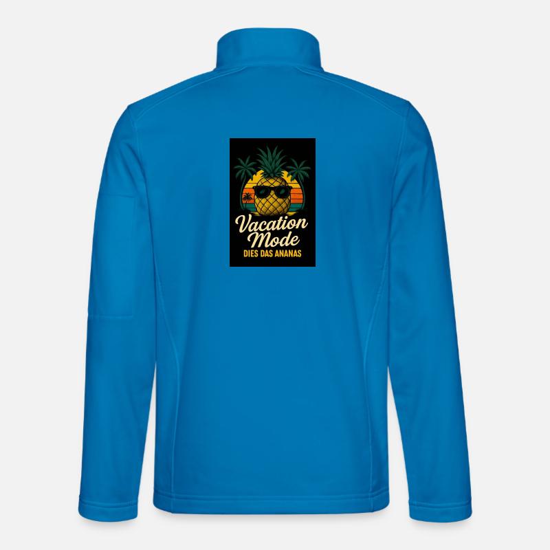 vacation mode pineapple - Unisex Softshell Jacket - light blue