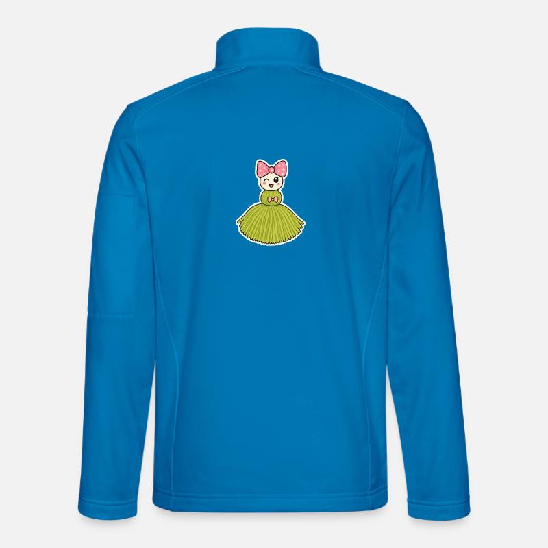 Tassel doll Stella - Unisex Softshell Jacket - light blue