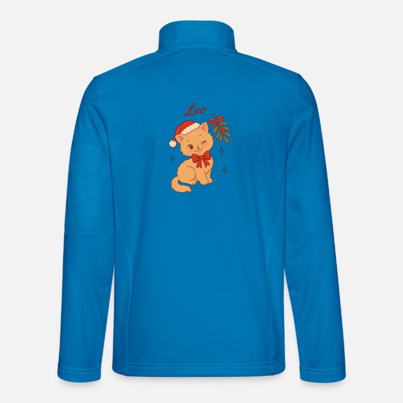 Weihnachtskätzchen Leo Unisex Softshelljacke