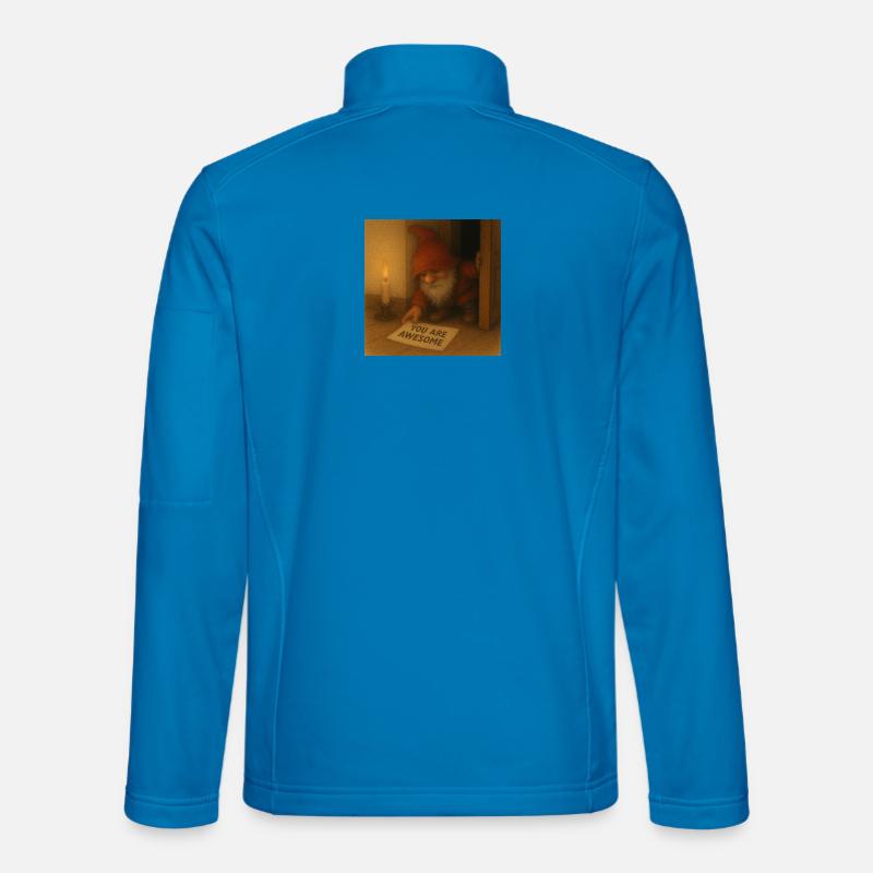 You are awesome  - Unisex Softshelljacke - Lichtblau