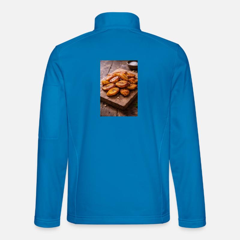 Fried Plantains (Dodo) - Unisex Softshell Jacket - light blue