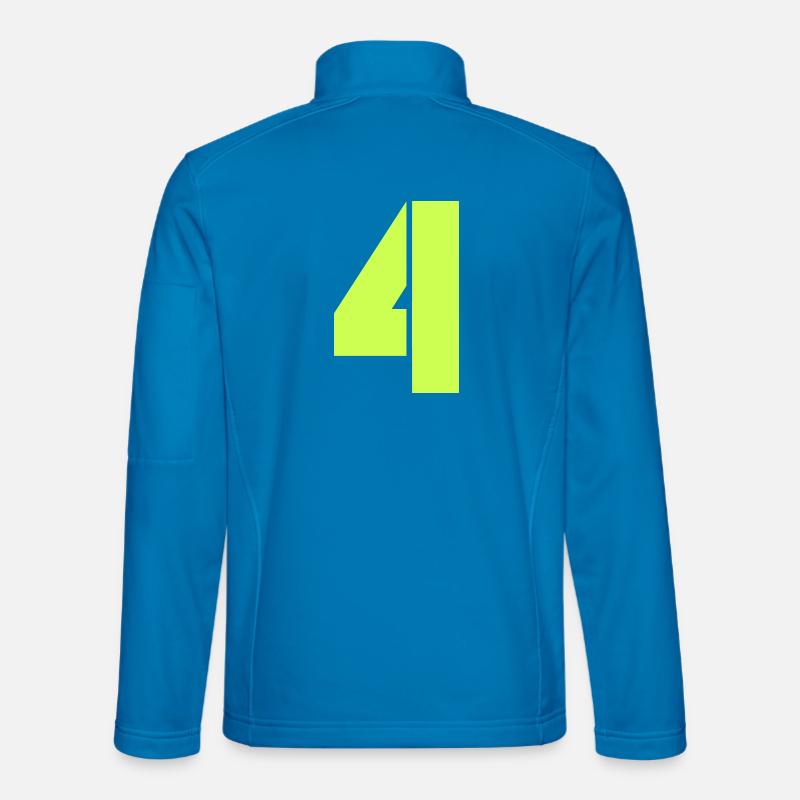 4 - Unisex Softshell Jacket - light blue