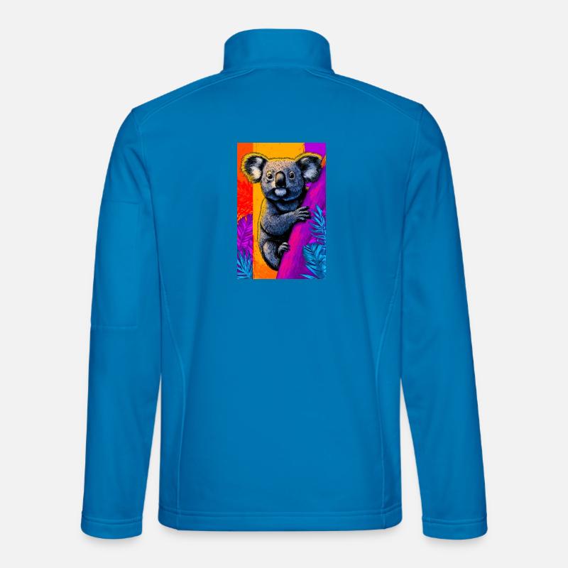 Koala - Unisex Softshell Jacket - light blue