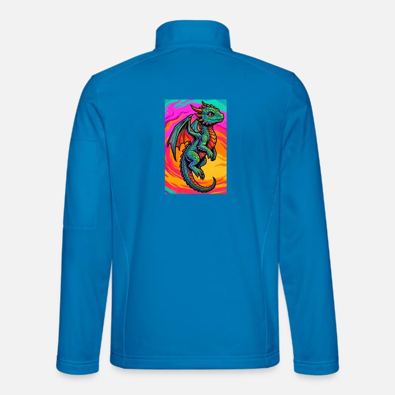 dragon - Unisex Softshell Jacket - light blue