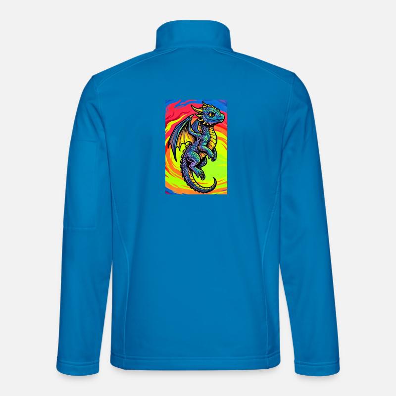 dragon - Unisex Softshell Jacket - light blue