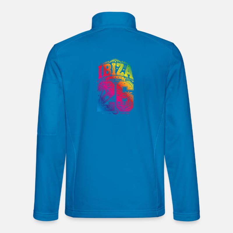 Ibiza 26 Bunt 2026 - Unisex Softshelljacke - Lichtblau