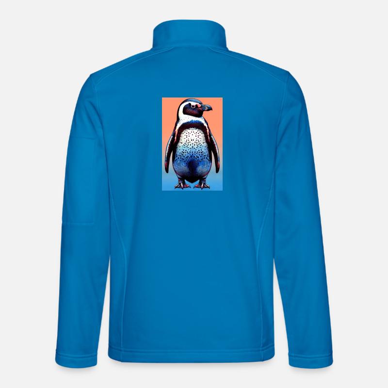 penguin - Unisex Softshell Jacket - light blue