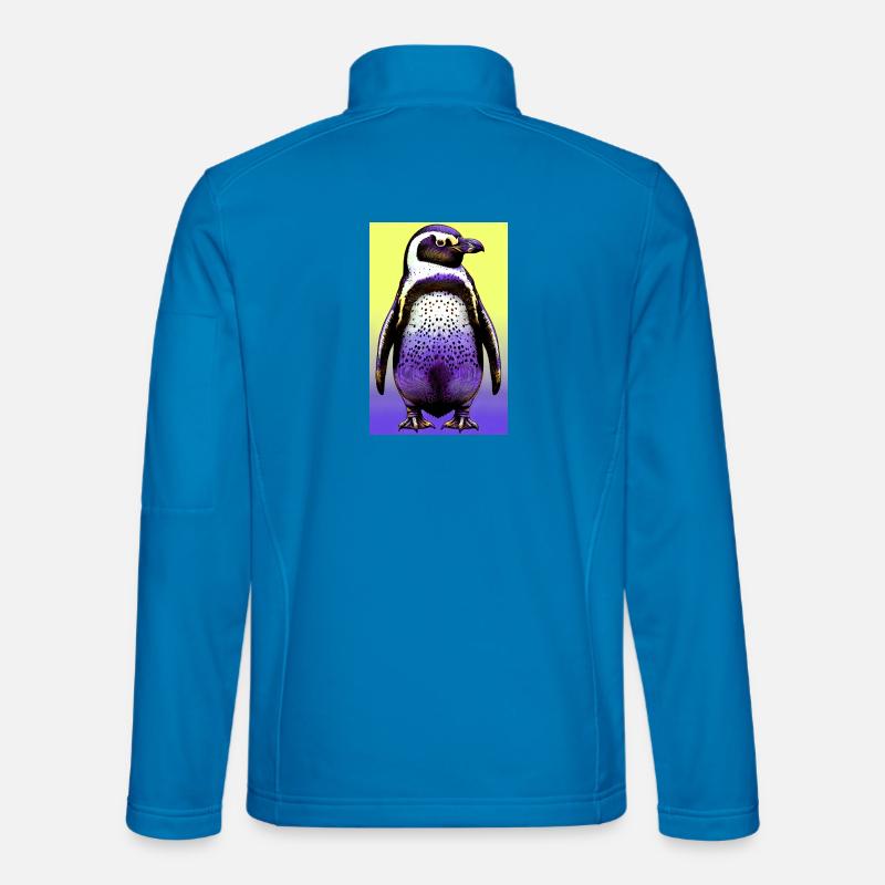 Pinguin - Unisex Softshelljacke - Lichtblau