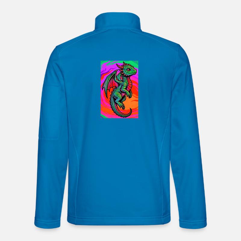 dragon - Veste en tissu softshell Unisexe - bleu clair